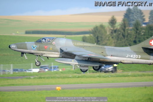 2014-09-06 Payerne Air14 0165 - Hawker Hunter